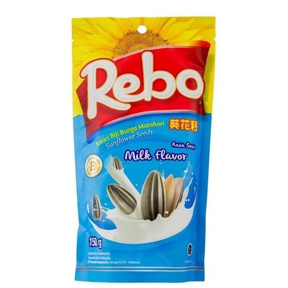

NEW ITEM SNACK KUACI REBO MILK FLAVOUR 150g