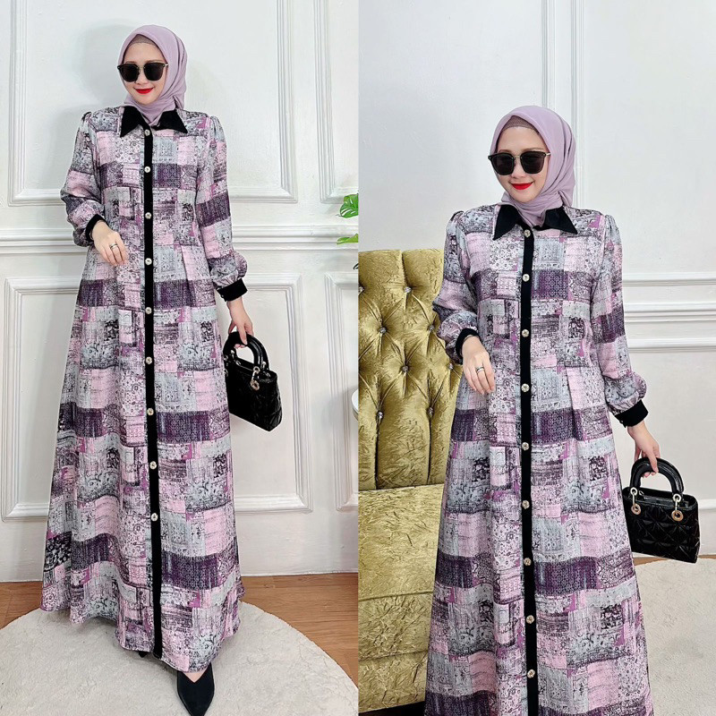 gamis adisha/ /adisha/ gamis abaya / hikmat kw / zulfa collection / zahra Collection / gamis abaya l