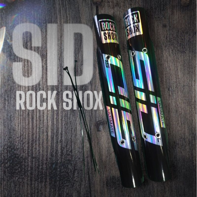 SPECIAL MOTIF SIMPEL ROCKSHOCK / FORK GUARD / AKSESORIS MTB / PELINDUNG SKOK DEPAN SEPEDA MTB