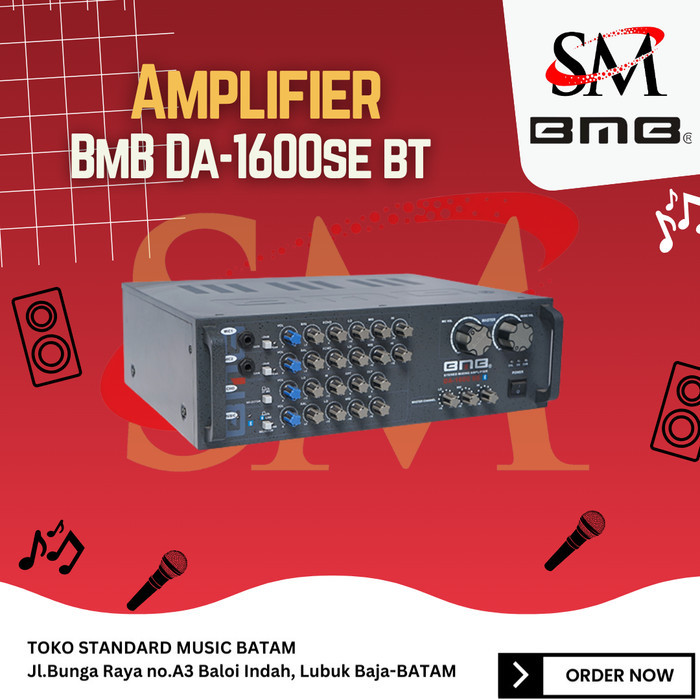 Bmb Da 1600 Se Bt / Amply Bmb Da 1600 Se Bt