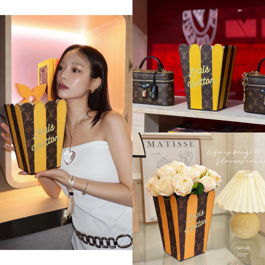 

Pre Order 2 minggu L@V Flower Popcorn Basket Keranjang Buket Bunga Popcorn
