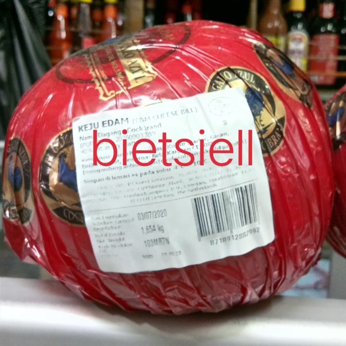 

keju edam apel ayam emas brand repack 500 gr