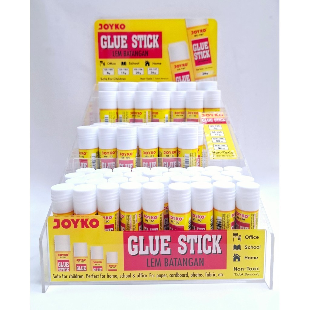 

Glue Stick Mix Free Acrylic GS Lem Kertas 8gr 15gr 20gr 36gr