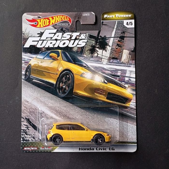 Hot Wheels Premium Fast and Furious Honda Civic EG