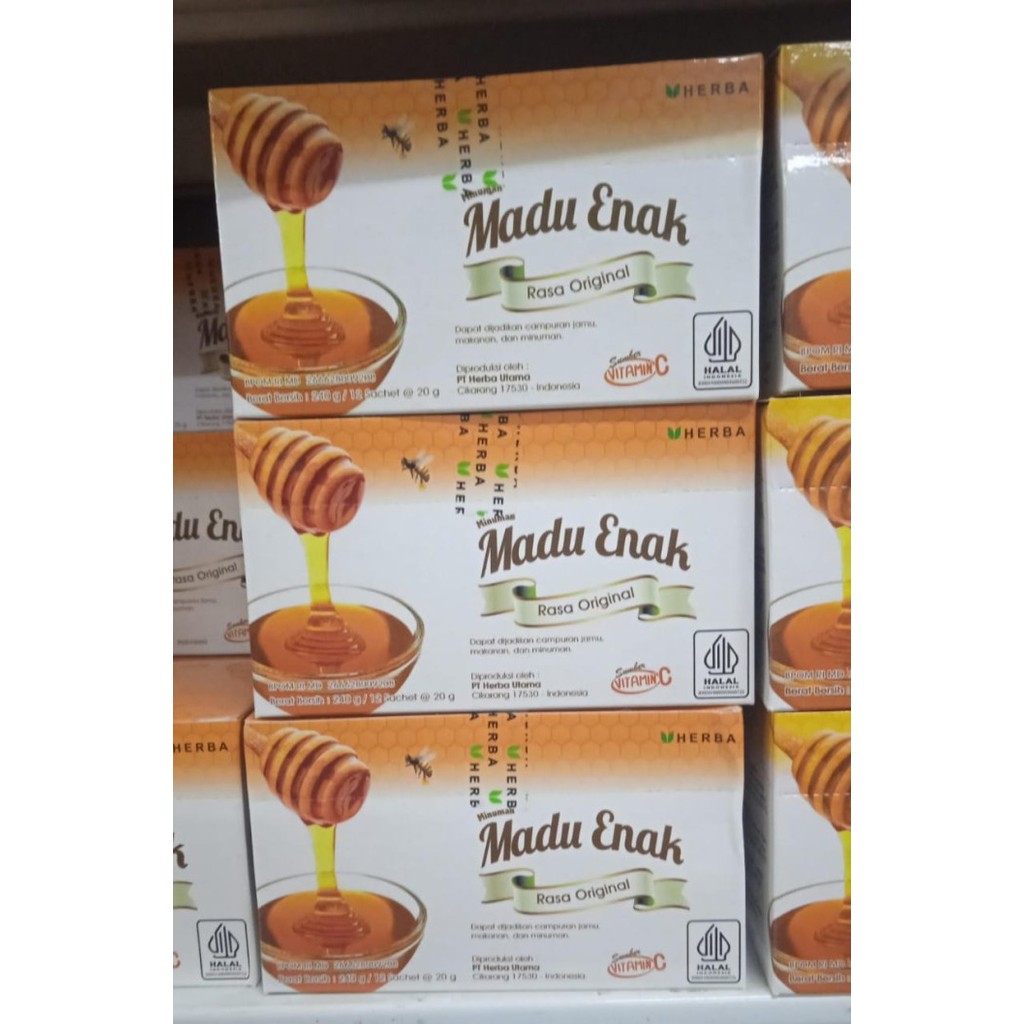 

MADU ENAK RASA ORIGINAL / 12 SACHET