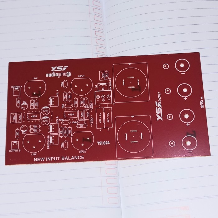 pcb inbal input balance box panel ca terbaru ca10 ca20 thunder csh Fajar elektro 2