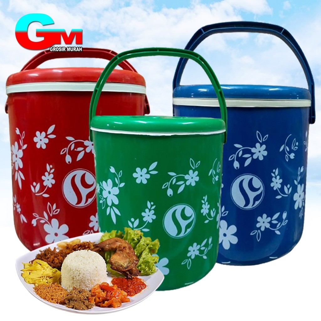 Rice Bucket 12..5 Liter Termos Nasi Serbaguna NEW SCP / Ice Bucket 12.5 Liter