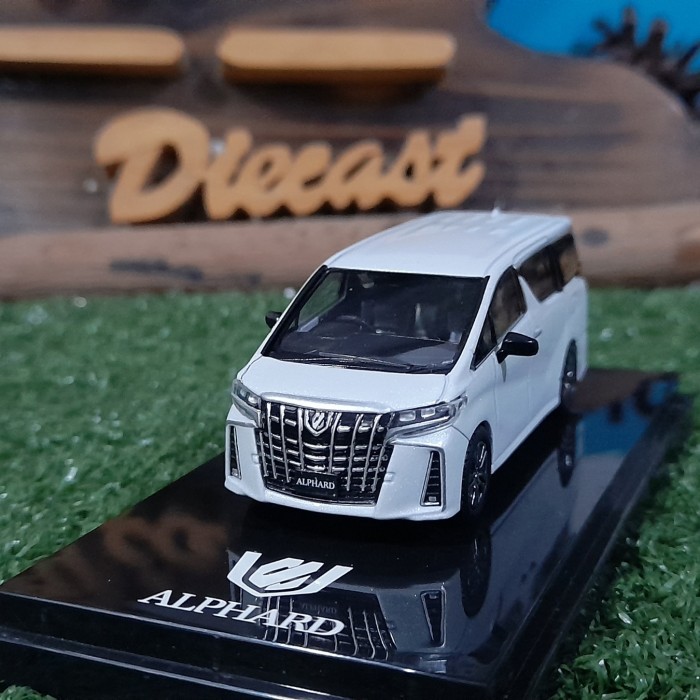 Diecast Toyota Alphard Aero Hobby Japan mainan anak skala 64