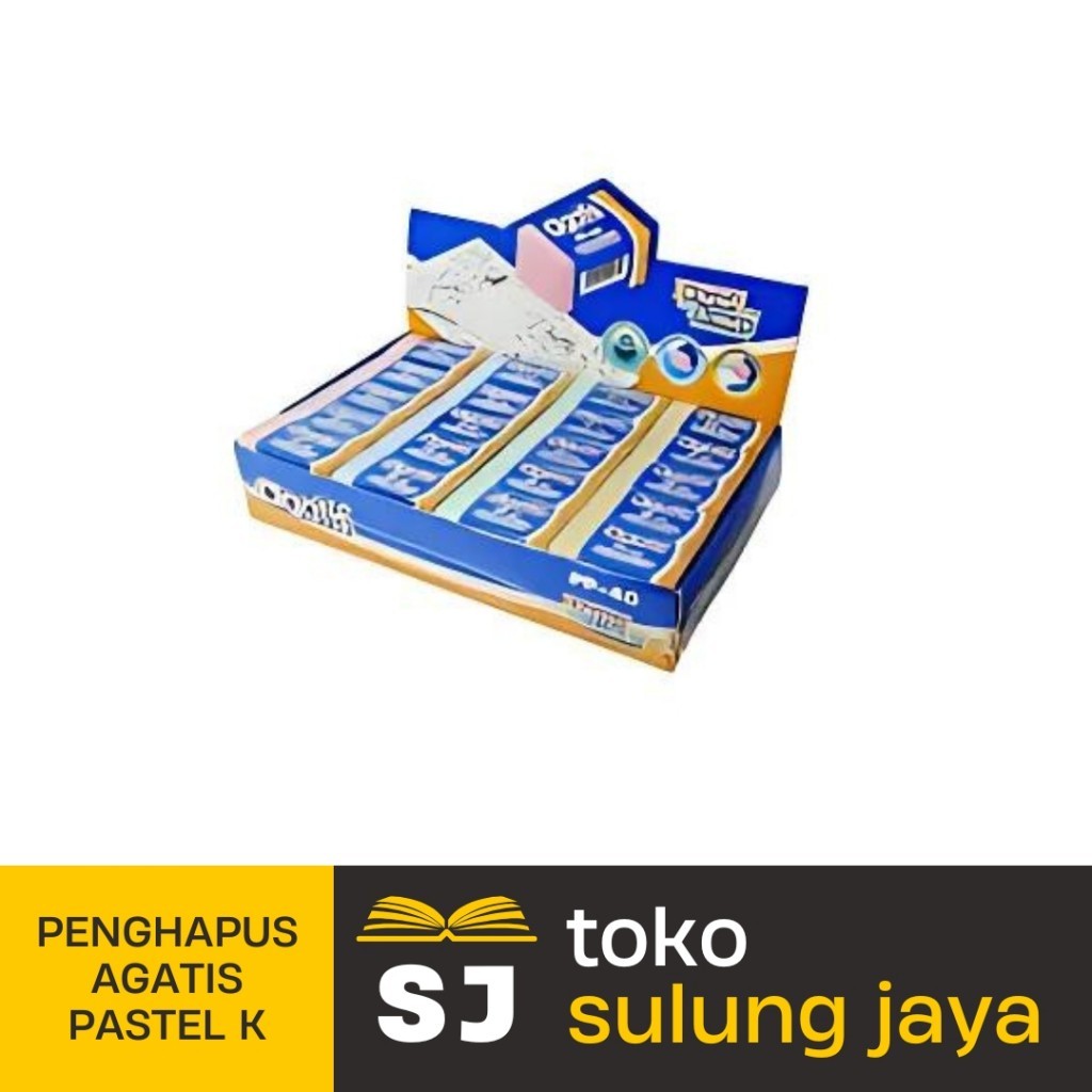 

PENGHAPUS AGATIS PASTEL KECIL | PASTEL AGATIS ERASER