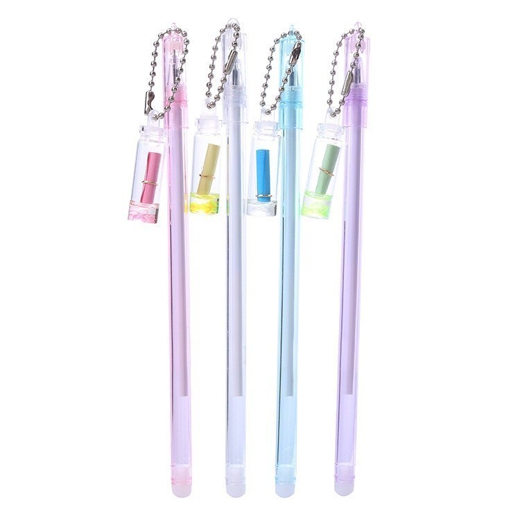 

Pulpen Gantungan Botol Surat Pena Karakter Lovely Bottle Letter Pendant Pen 927