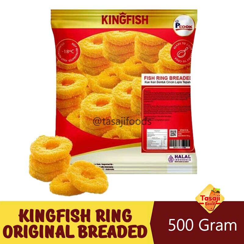 

KingFish Ring Original Breaded 500 Gram Olahan Ikan
