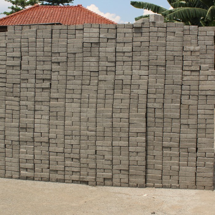 AU Paving / Paving Block / Konblok / Conblock / Paving Bata 6cm & 8cm - TEBAL 6CM