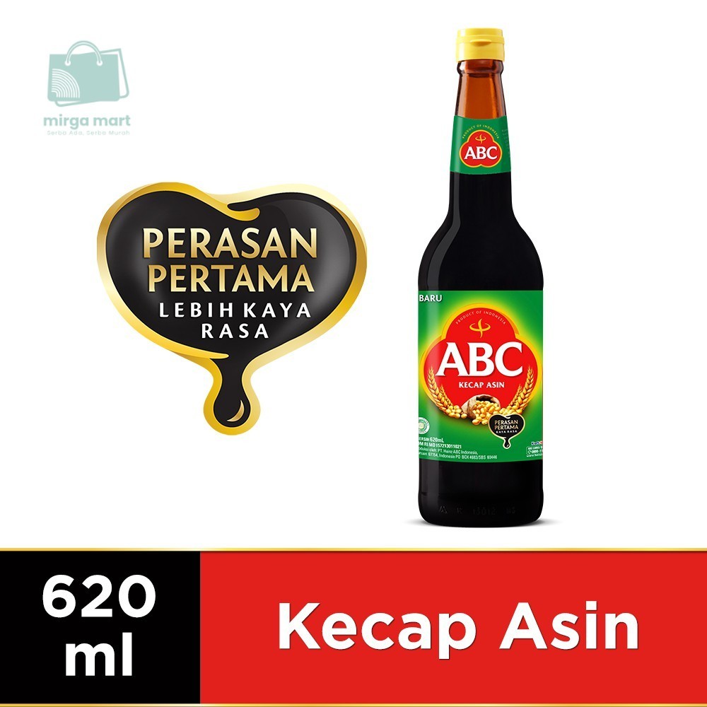 

ABC Kecap Asin 620ml Cita Rasa Kaya Hemat mirga mart mlg