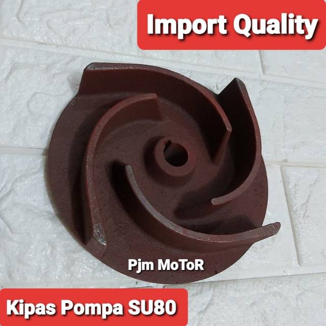 

Impeller Kipas Pompa Air Alkon SU80 3 inci impeler pompa air tempel gandeng pompa irigasi sawah amplas