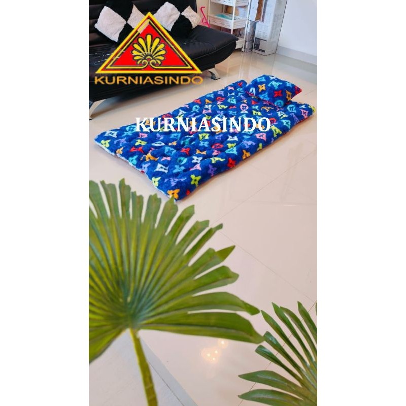 GUNARTO_SHOP Kasur Lantai Motif Karakter/KASUR GENDER RASPUR PREMIUM/Kasur Lipat TEBAL KASUR BULU AN