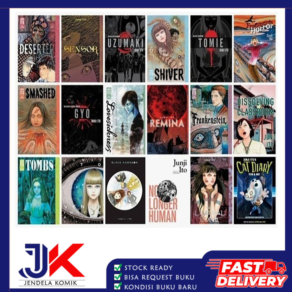 Komik Manga Junji Ito Collection English