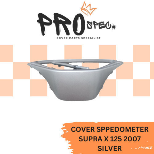 Win - Cover Speedometer Supra X 125  Batman 2007 2008 2009 Silver Batok