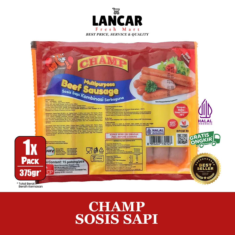 

CHAMP SOSIS SAPI 375GR
