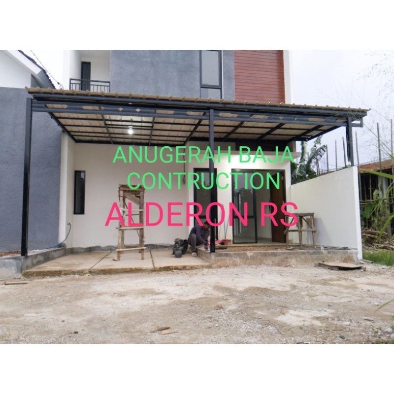 kanopi alderon rs, suprem terpasang