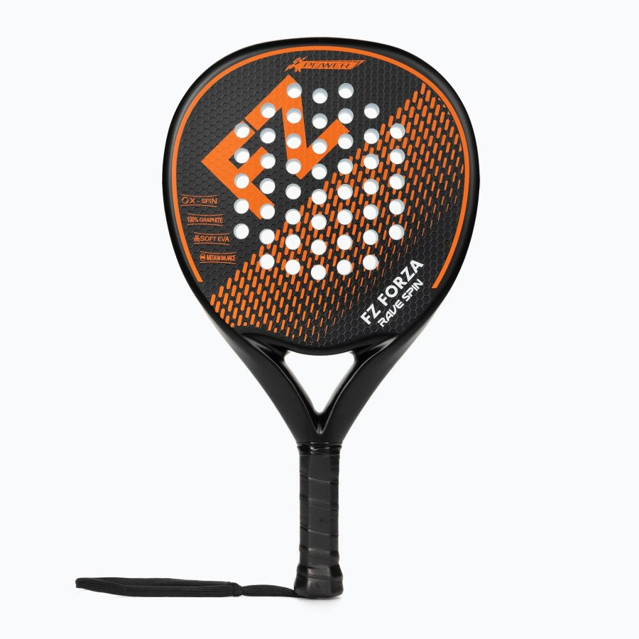 Padel Racket FZ Forza RAVE SPIN Raket Padel Balance EVA Soft