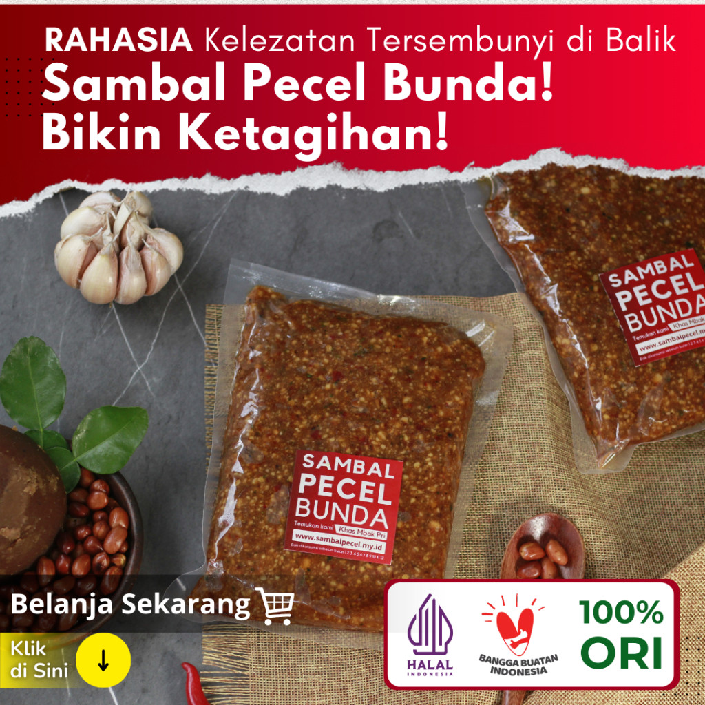 

PROMO SAMBEL PECEL BUNDA KHAS MBAK PRI JAWA
