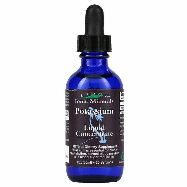 

Eidon Mineral Supplements Potassium Concentrate 2 oz 60 ml