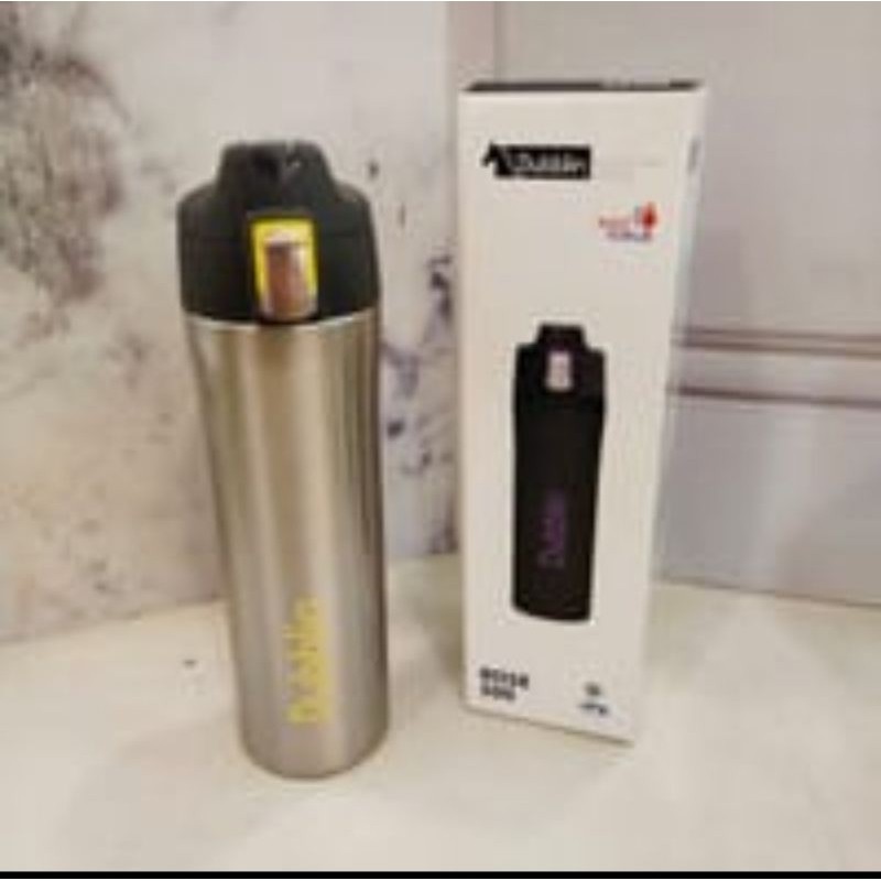 BOTOL ROSE  DUBBLIN 500ML/BOTOL MINUM STAINLESS/BOTOL DUBBLIN DBN-1951 500ML