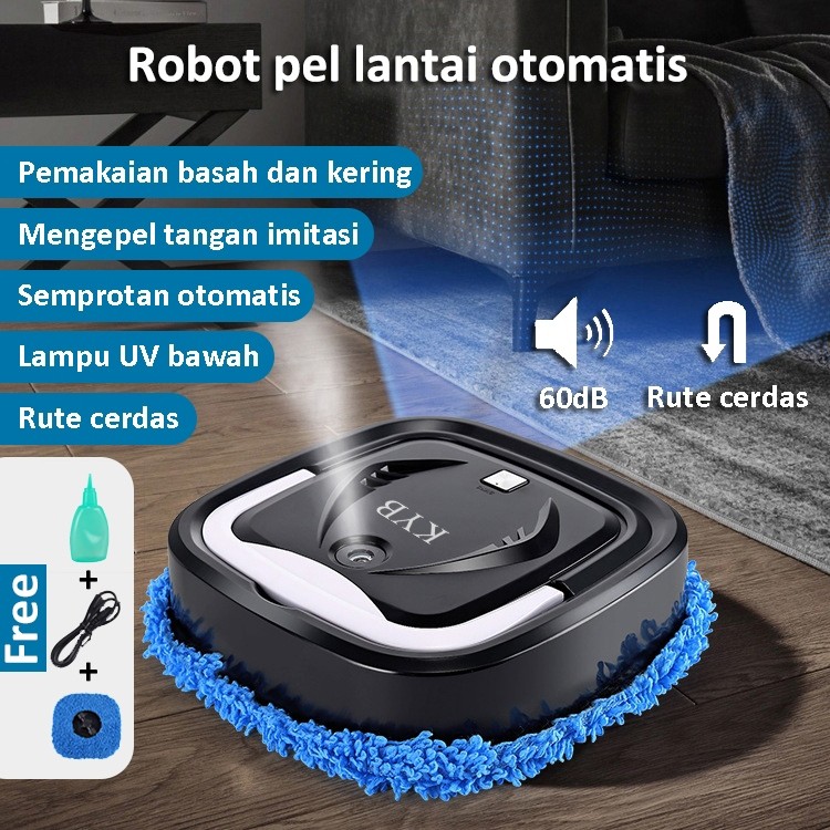2025 KYB Robot Pembersih Lantai Robot Pel Lantai Pembersih Lantai Otomatis  Robot Pembersih Lantai N