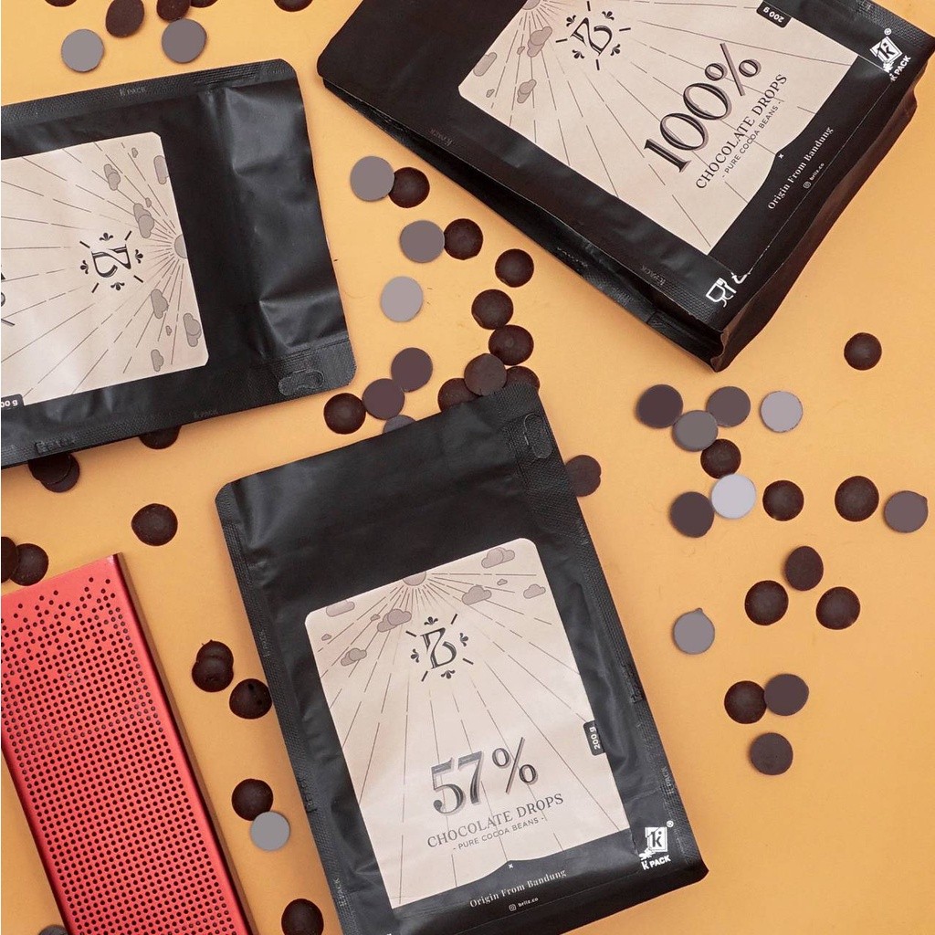 

Briiz - Chocolate Drops Couverture 57%, 71%, 99%, 100%