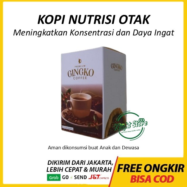 

Kopi Sachet GinkGo Nutrisi Otak Suplemen Peningkat Daya Ingat Konsentrasi Dan Demensia Ginko GingKo Biloba