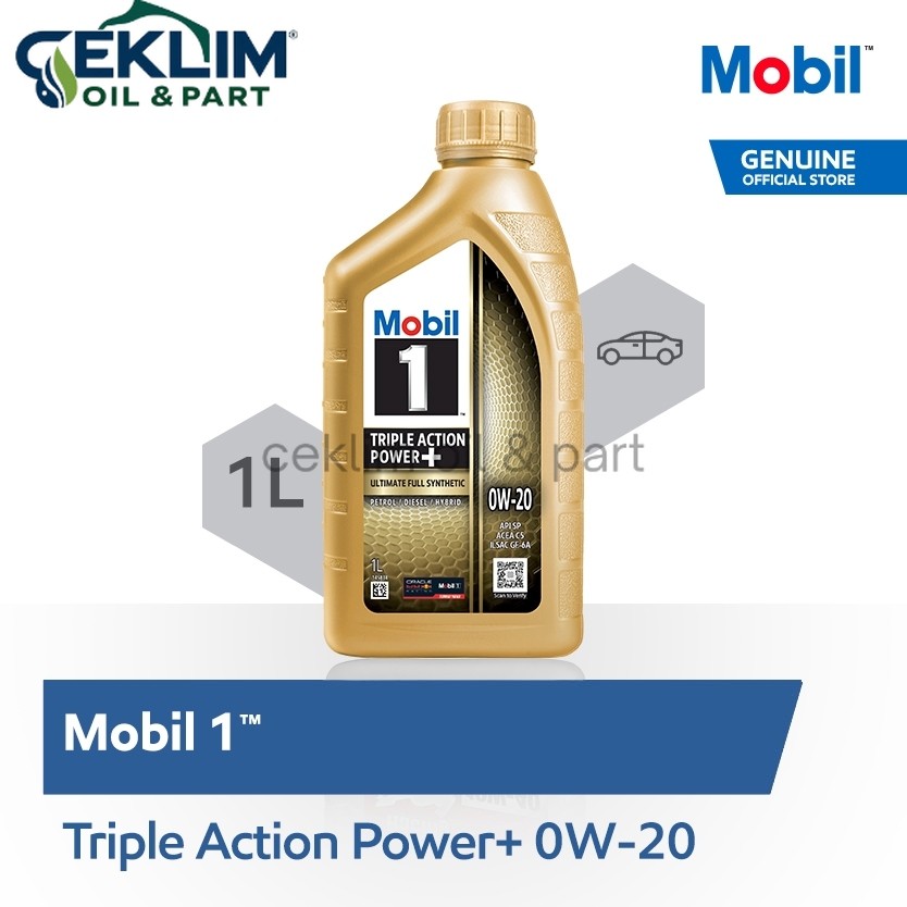 Oli Mesin - Mobil 1 0W-20 (1 liter)
