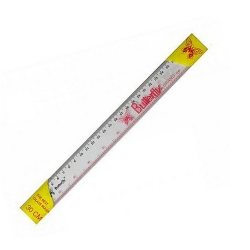 

BUTTERFLY penggaris plastik 30 cm