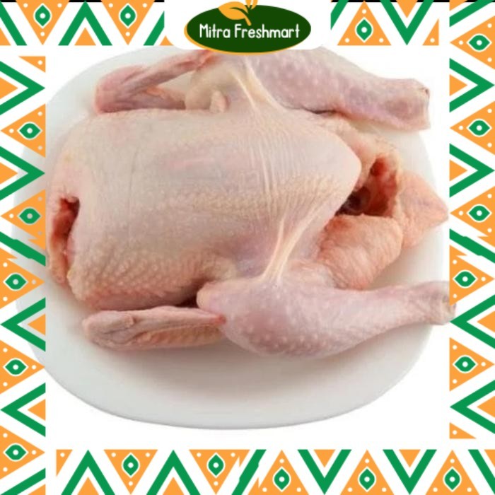 

Ayam Potong Utuh Berat +-1,2 kg / Ayam Ras