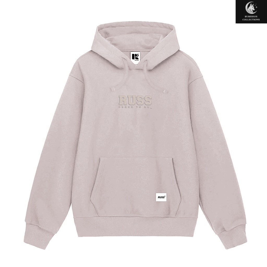 Russ Sweater Hoodie Squadro Cream
