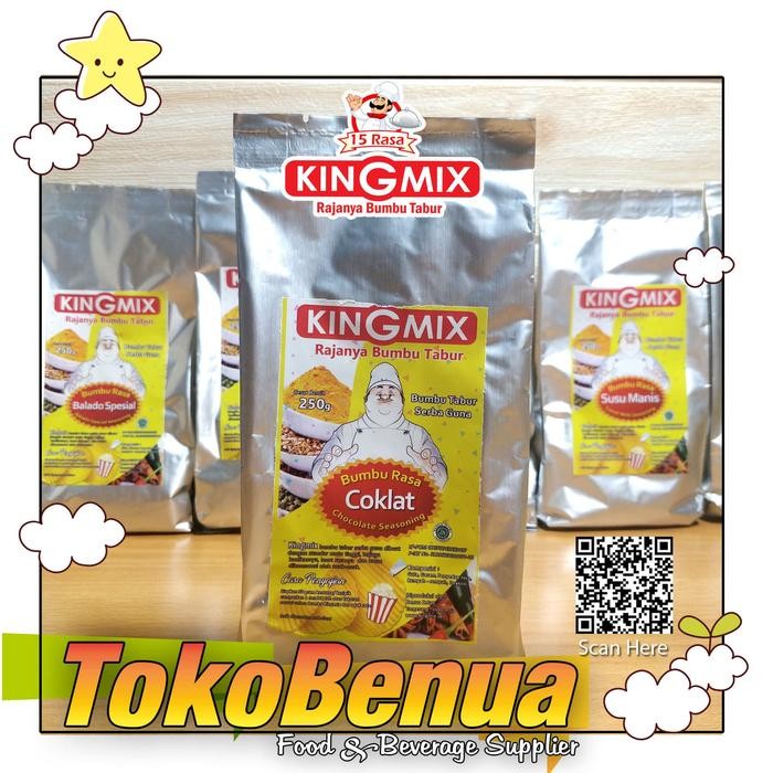 

Best Seller~[Baru] Bumbu Tabur Rasa Coklat KINGMIX 250gr