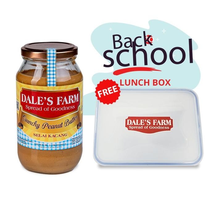

PROMO!Dale’s Farm Crunchy Peanut Butter – Selai Kacang 500gr - 500READY