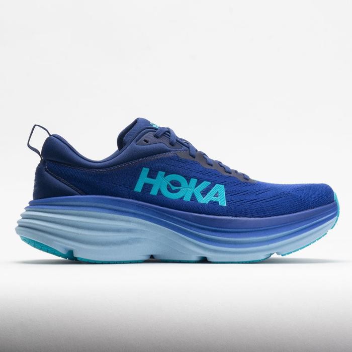 Sepatu Hoka One One Bondi 8 / Bellwether Blue Bluing Shoes