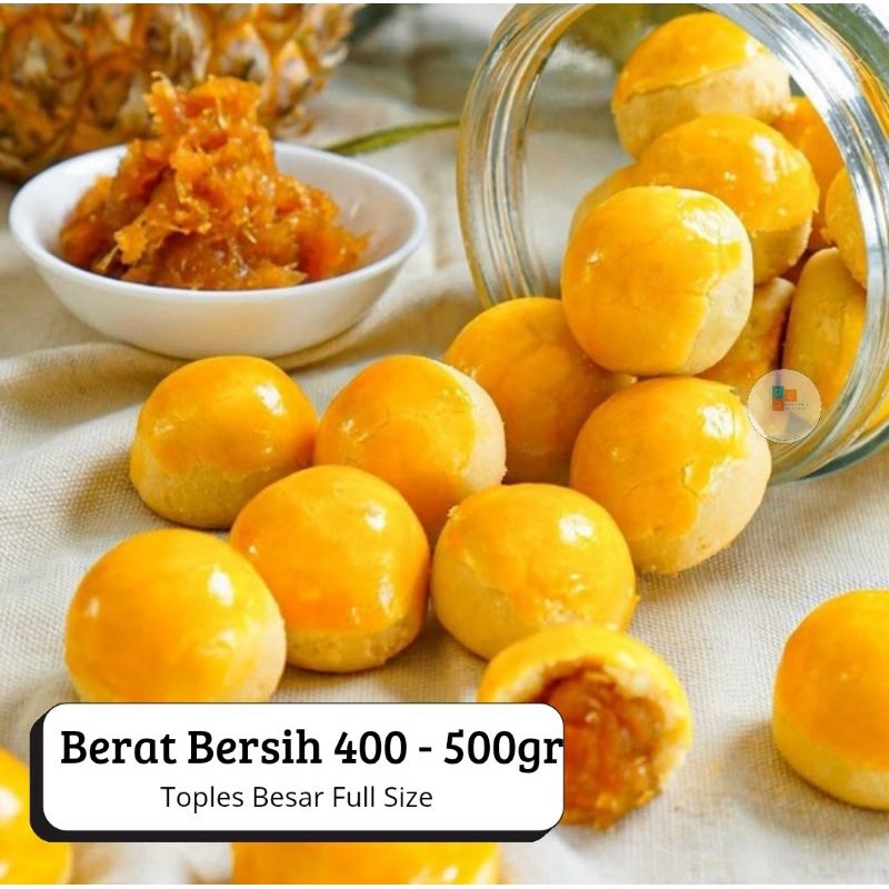 

Nastar Sultan 500gr Wijsman Slai Nanas Kue Lebaran Hampers Lebaran