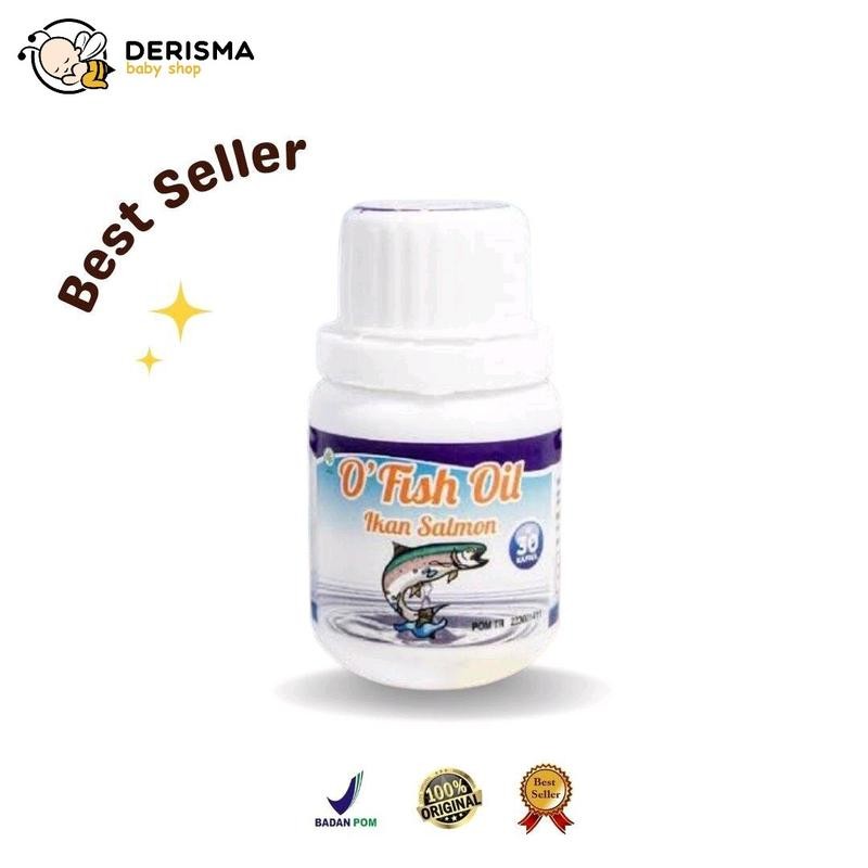

O Fish Oil Ikan Salmon 30 Kapsul