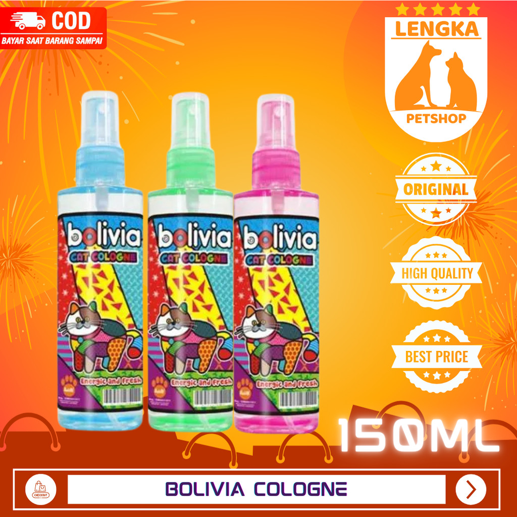 bolivia cologne all 150ml Fresh Pet Cologne