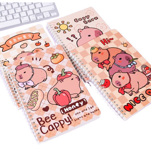 

Buku diary Capibara lucu A5 Notebook Popmart