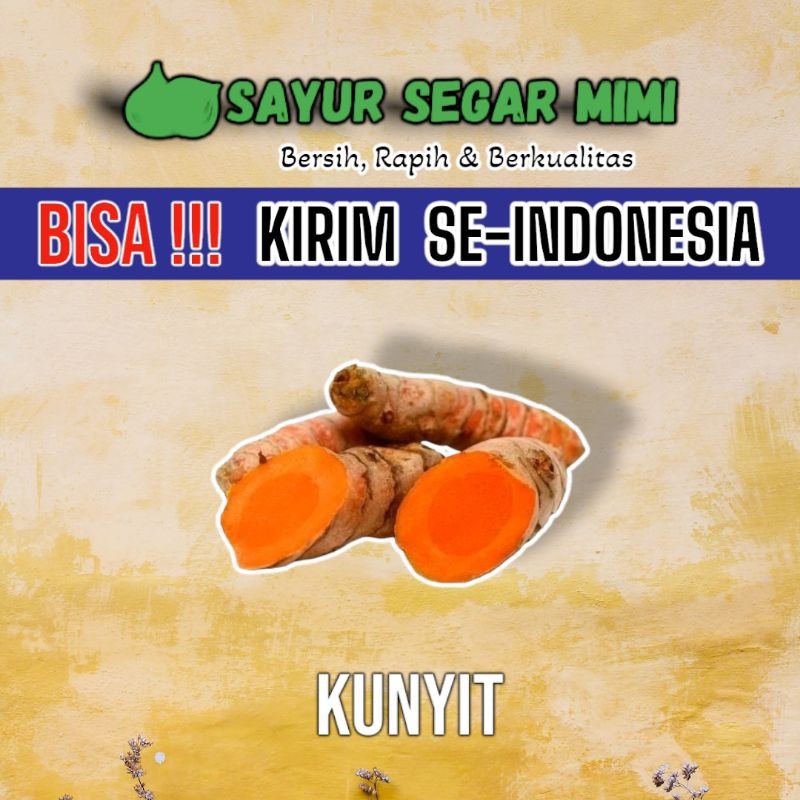 

Kunyit 250Gram Kirim Se-Indonesia - Sayur Palembang