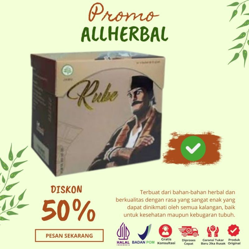 

Kopi Rube Kopi Multivitamin Isi 5 Sachet Hasil Cepat
