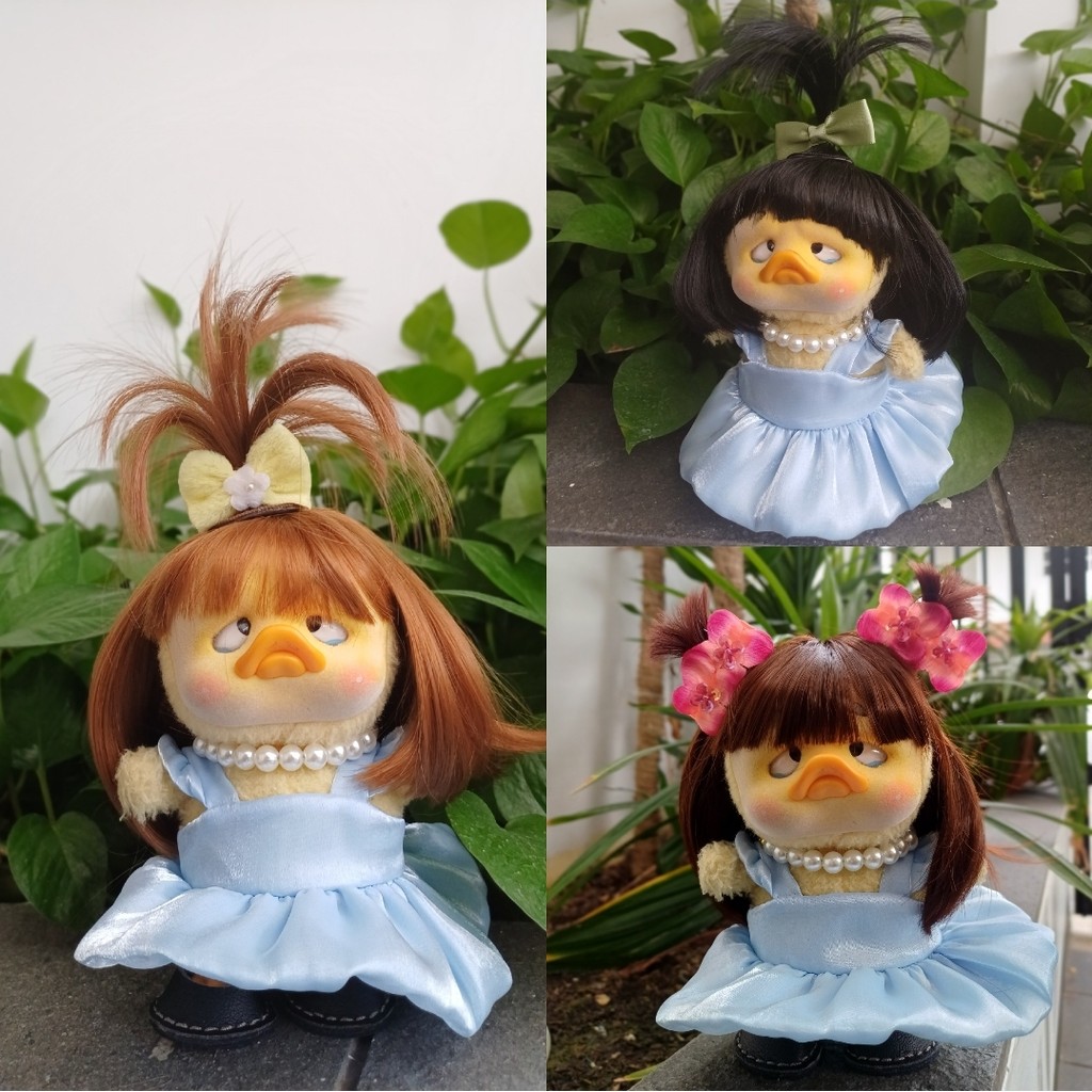 READY WIG FOR UPSET DUCK//AKSESORIES RAMBUT WIG BONEKA UPSET DUCK//OUTFIT RAMBUT WIG UPSET DUCK