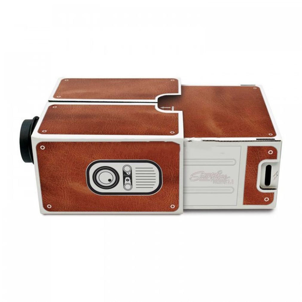 DIY Smart Phone Projector 2.0 Second Generation DIY installation Small Projector Digital Home Theate