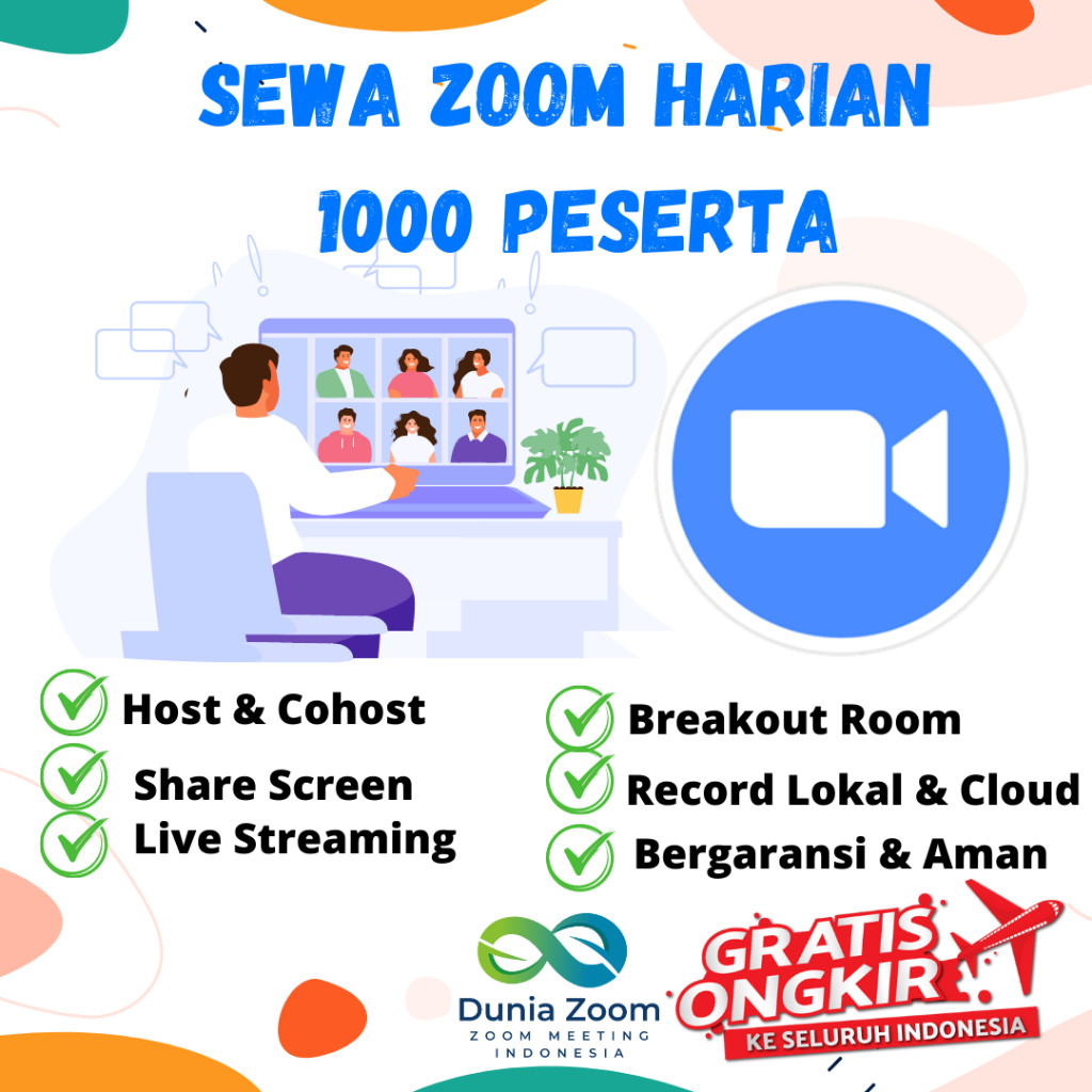 Zoom Pro 1000 Harian dan Mingguan Peserta Bergaransi Termurah