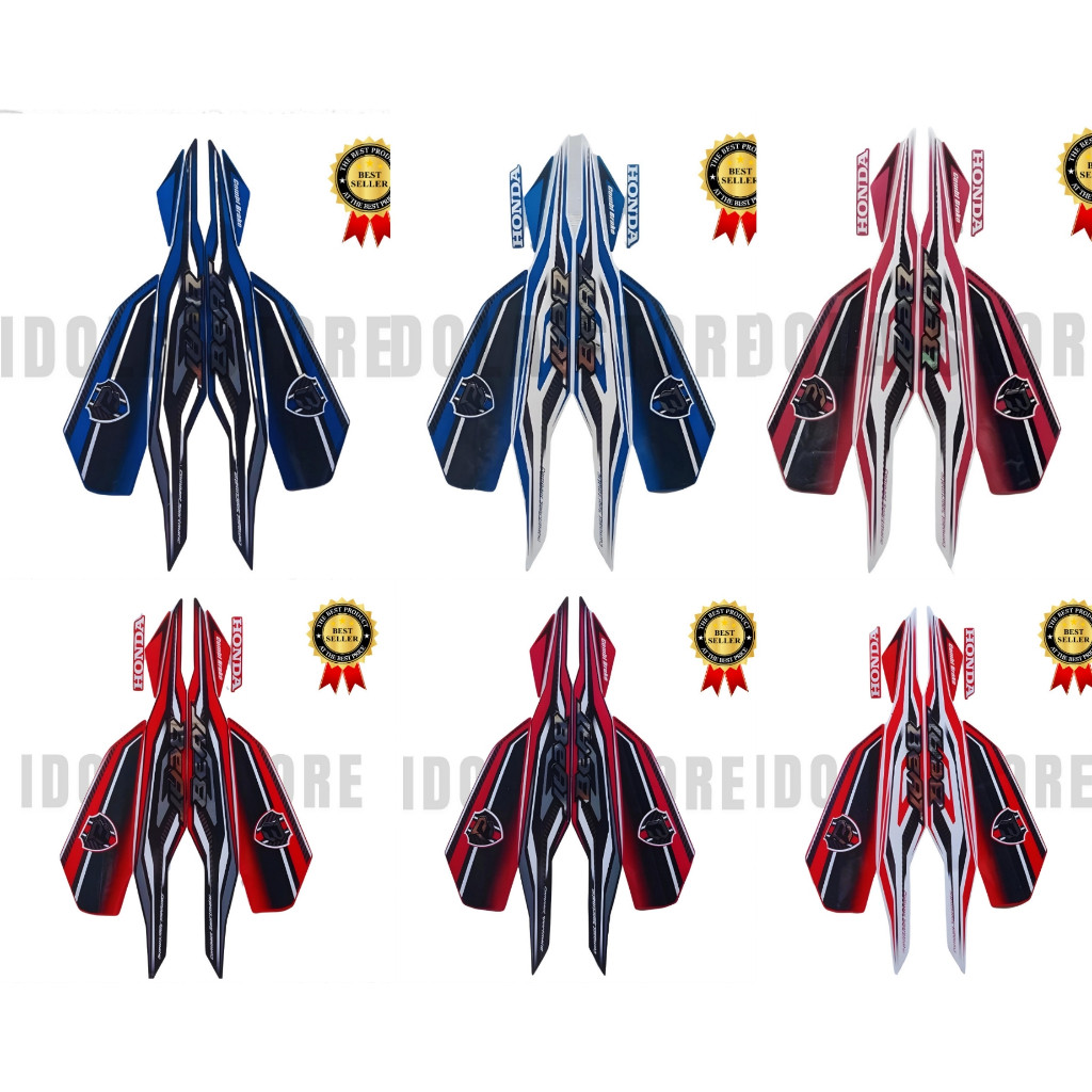 Stiker Striping Honda Beat ISS 2019 - List Stiker Standar Beat ISS 2019 - Beat ISS 2019