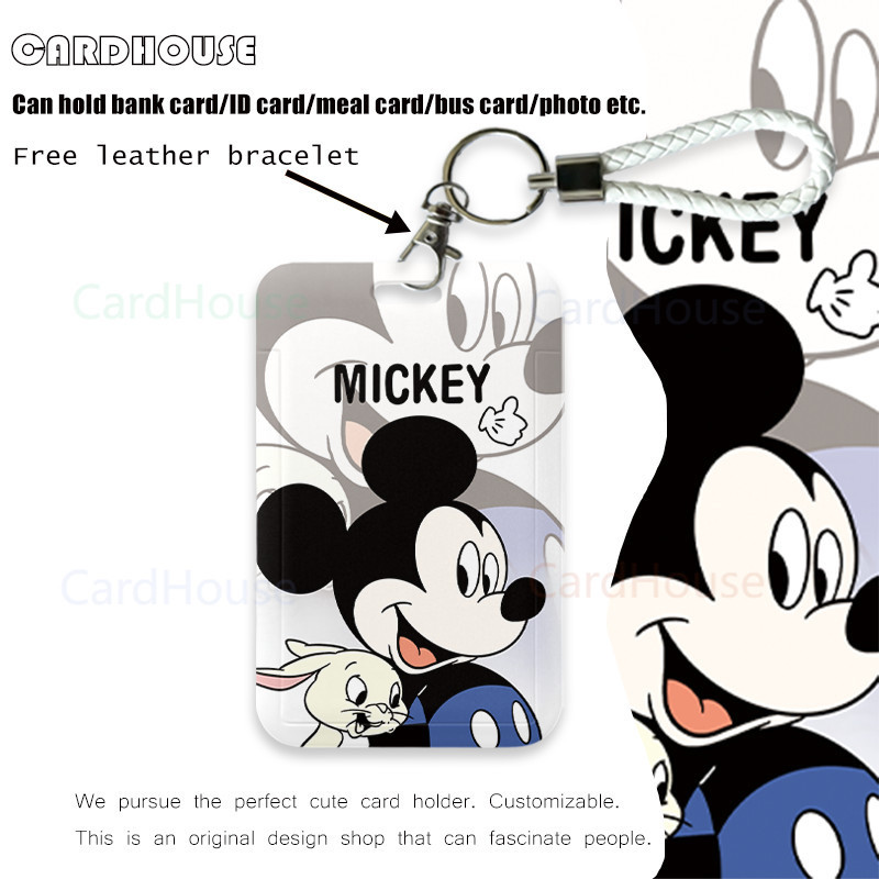 

( CardHouse ) INS ID CARD HOLDER Kartun Mickey Mouse LT50 Tempat Kartu Photocard Photo Card KARTUN