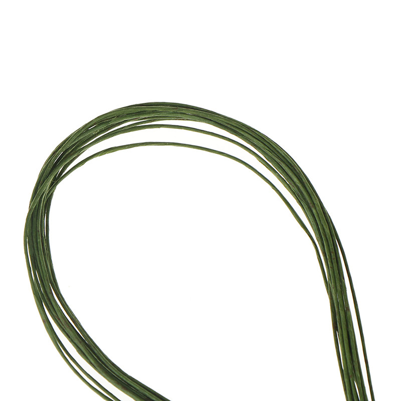 

Green 12pcs/lot 60cm Iron Wire Plastic Florist Stub Stems Floral Wedding Bridal Bouquet Craft Decor