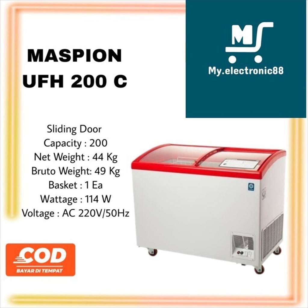 FREEZER MASPION UFH-200C(UFH-200 C)